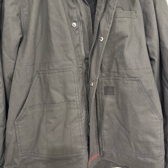 Wolverine Men's Guardian Cotton Work Jacket Onyx - W1208510 Size L - Picture 8 of 15